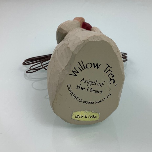Vintage Willow Tree Angel of the heart figure by Susan Lordi 2000 4.75 tall EUC - Picture 4 of 8